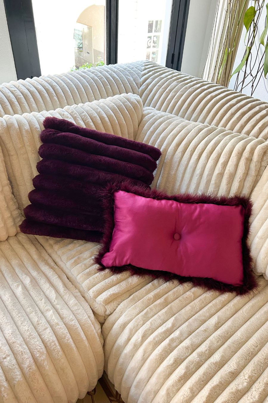 SOLD OUT - Pillow Set Ruby