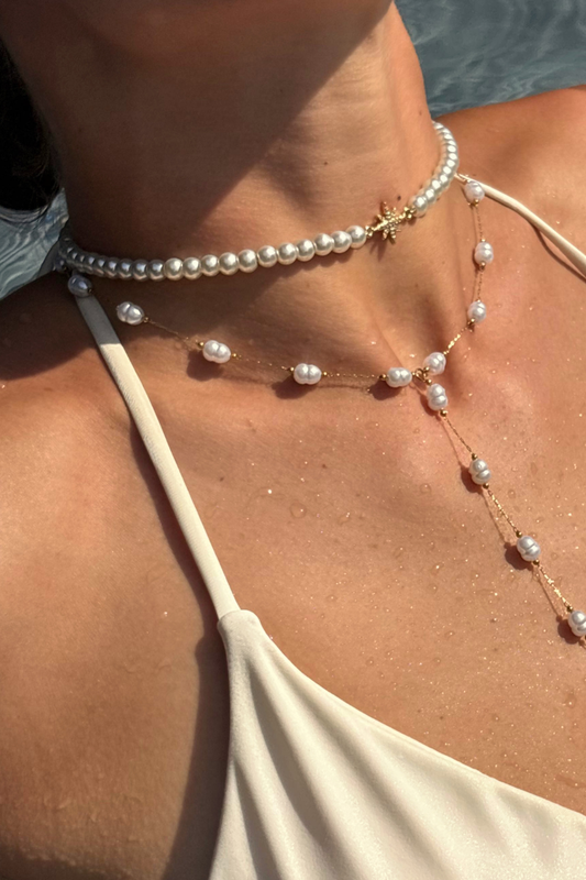 Ibiza Pearl Choker