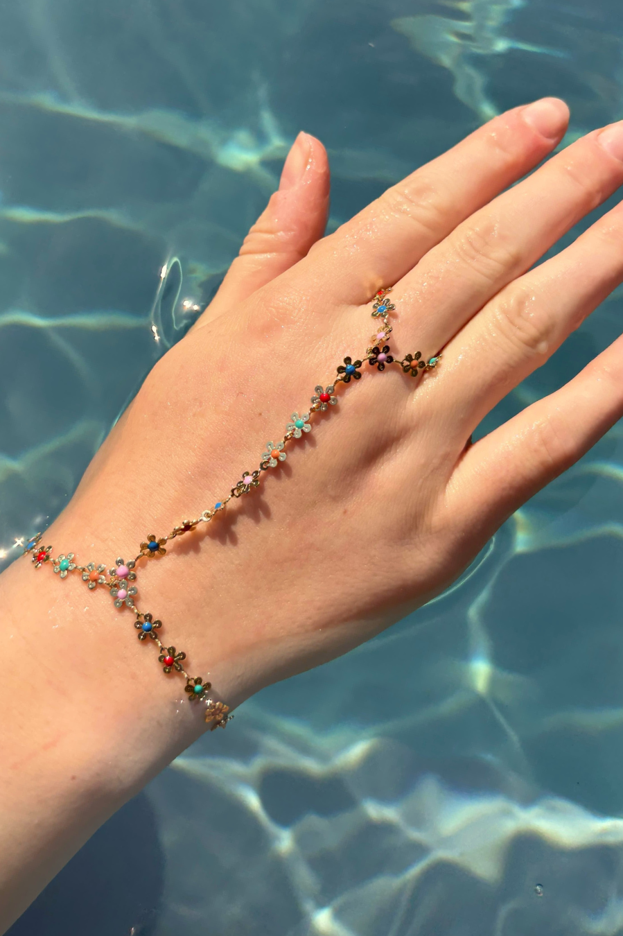 Ocean Bloom Handchain